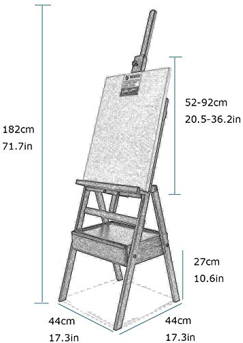 Amazon.co.jp: 大型イーゼルフロアディスプレイ絵画スタンド